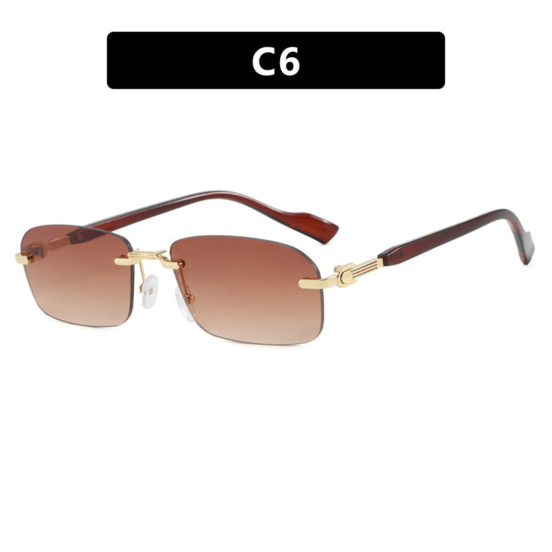 Women's sunglasses with elegant metal frame and stylish wood details Stornfield