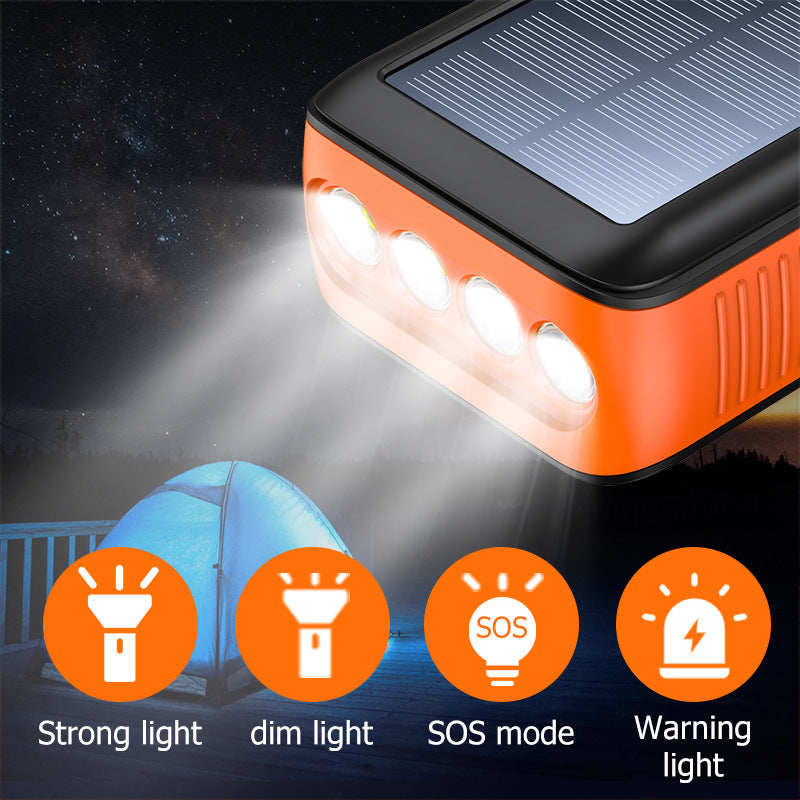 Solar Powerbank with Multifunctional LED Lights Stornfield