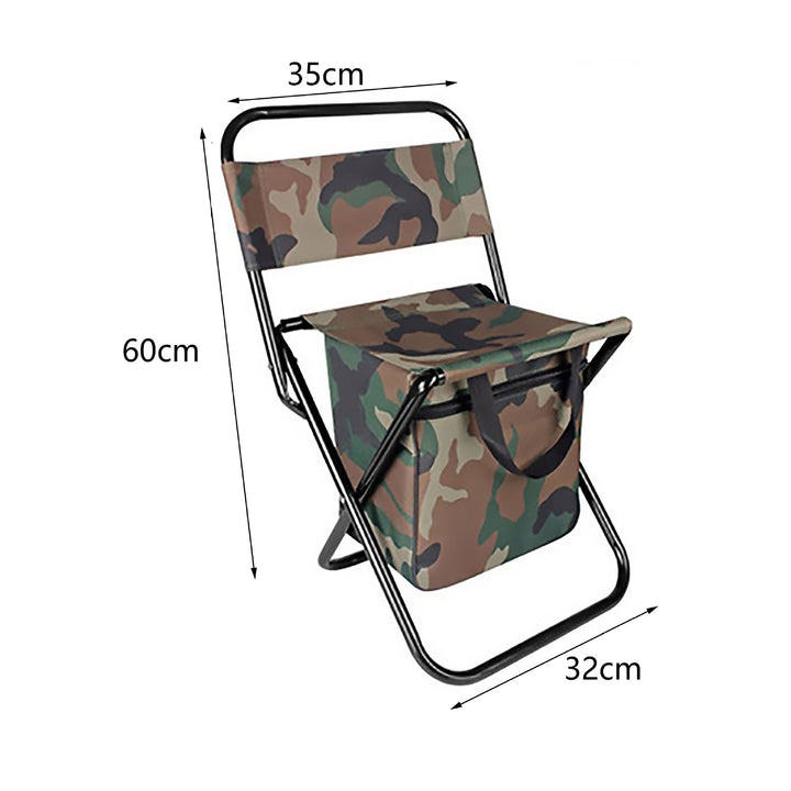 Portable Folding Cooler Chair Stornfield