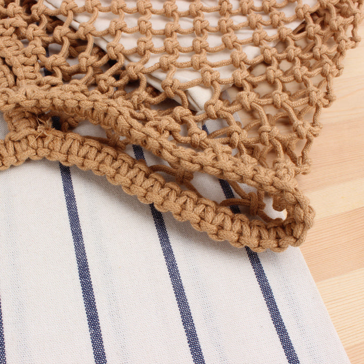Multifunctional Macrame Tote Bag Stornfield