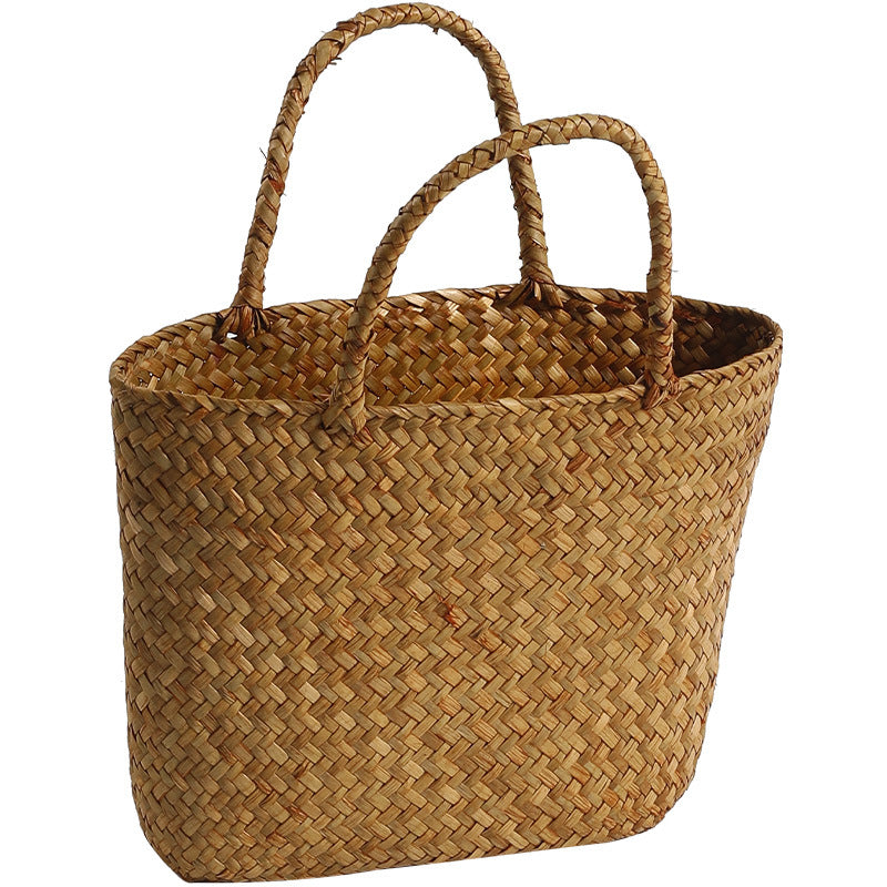 Unisex Handwoven Shopping Basket Stornfield