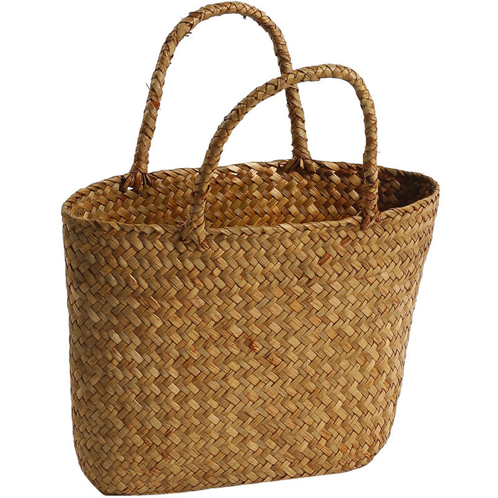 Unisex Handwoven Shopping Basket Stornfield