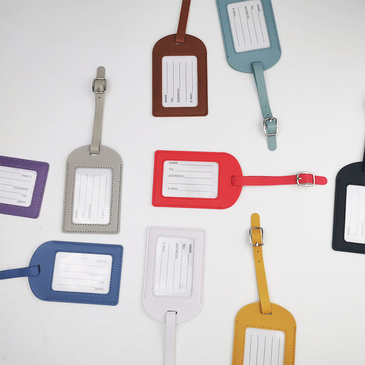 Premium Leather Luggage Tag Stornfield