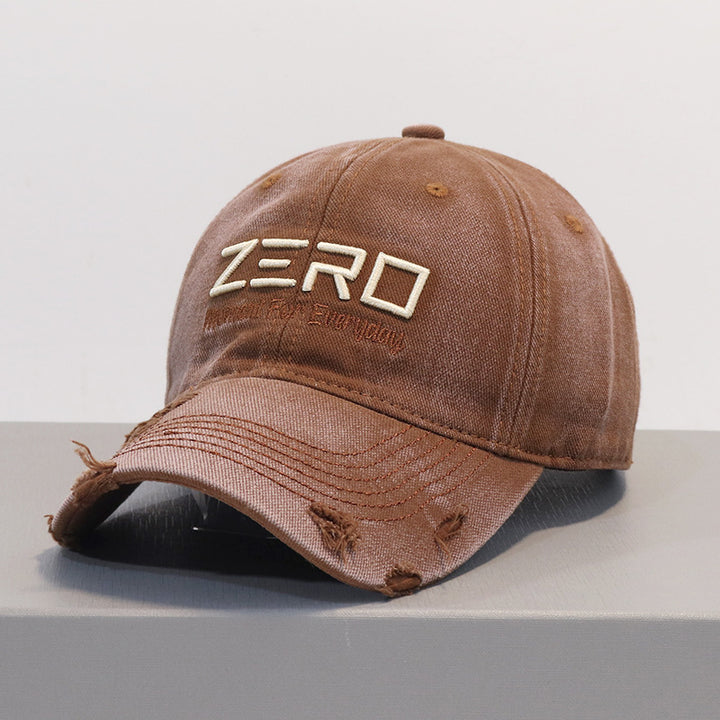 Men's Distressed Cotton Baseball Cap Stornfield 1784270076