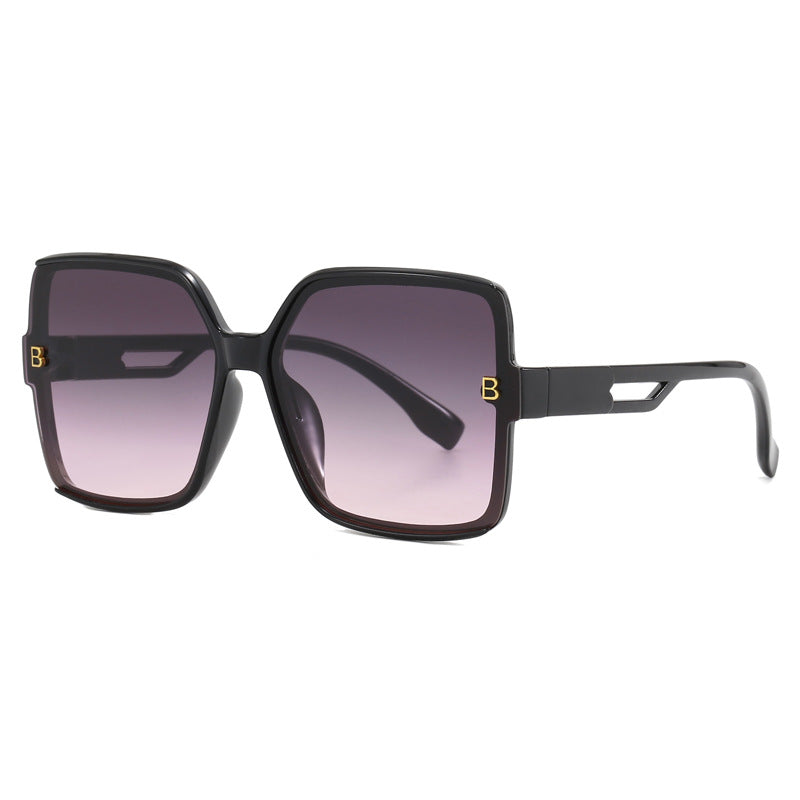 Women's fashionable oversized sunglasses with extravagant accents Stornfield