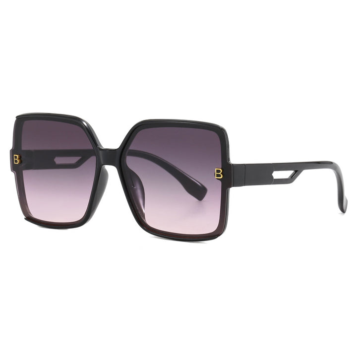 Women's fashionable oversized sunglasses with extravagant accents Stornfield