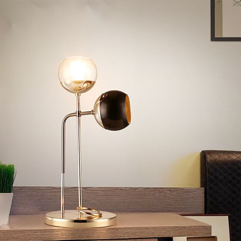 Modern Dual-Head Table Lamp