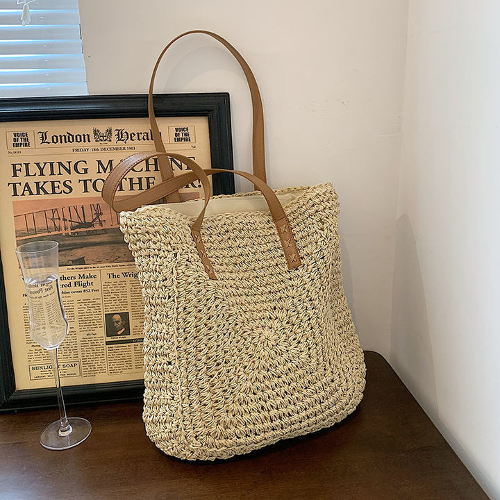 Handmade wicker tote bag Stornfield