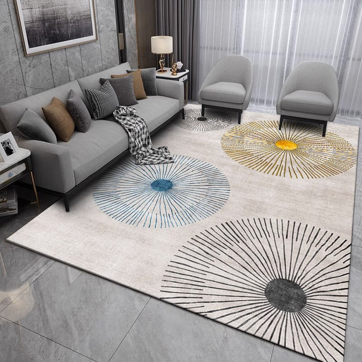 Elegant Floral Pattern Area Rug Stornfield