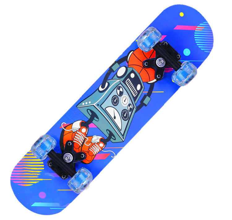 Girls' Cartoon Character Mini Skateboard Stornfield