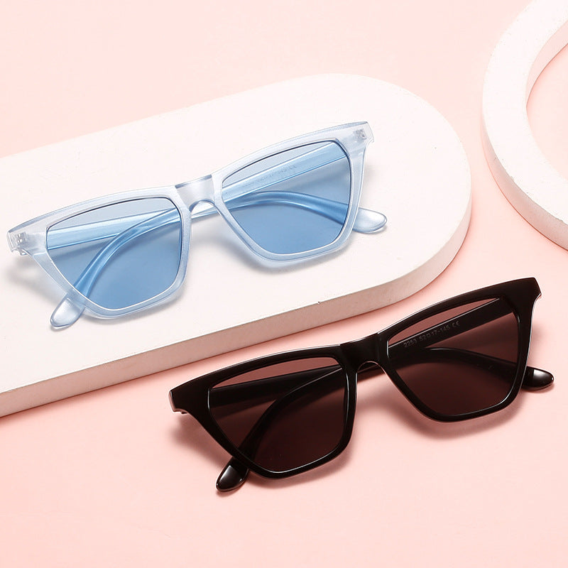 Women's Cat-Eye Sunglasses with Innovative Transparent Frame Stornfield