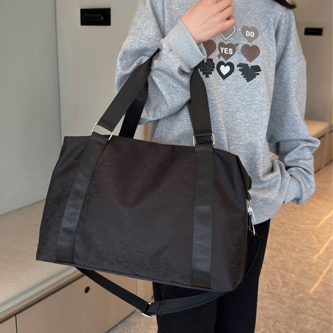Durable Textured Travel Duffle Bag Stornfield