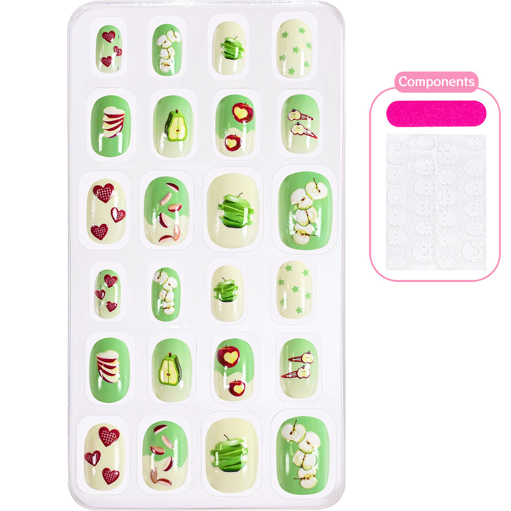 Themed Summer Beach Nail Art Press-On Nails Stornfield