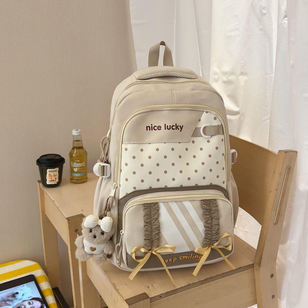 Stylish Multi-Functional Backpack with Cute Charms Stornfield