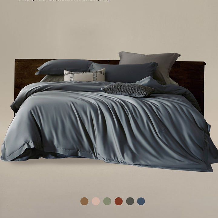 Premium Silky Sateen Duvet Cover Set