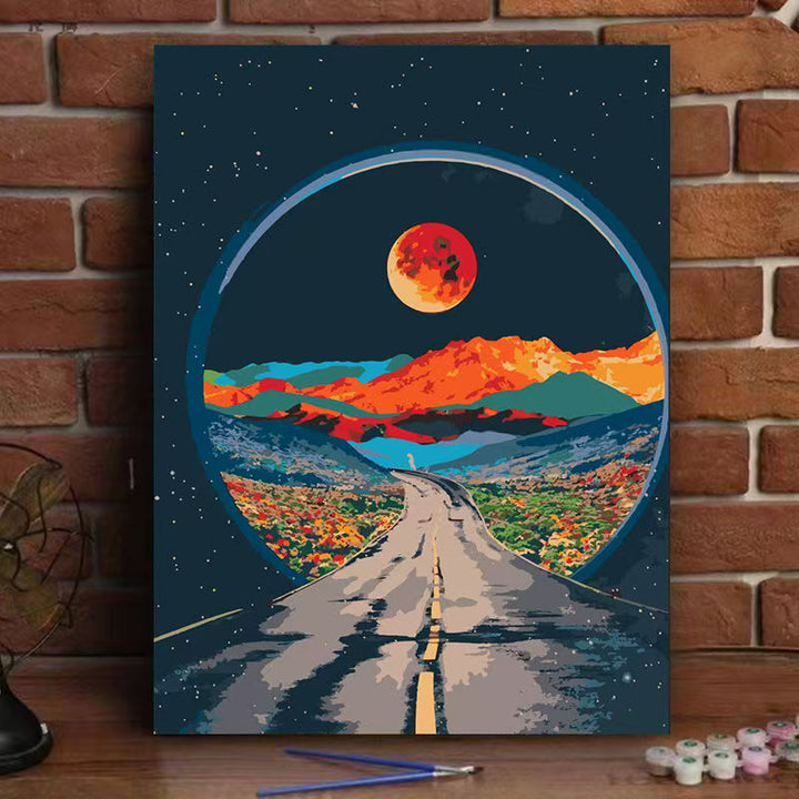 Cosmic Landscape Canvas Art Stornfield