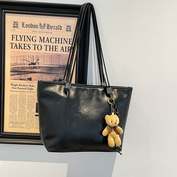 Versatile Everyday Vegan Leather Tote