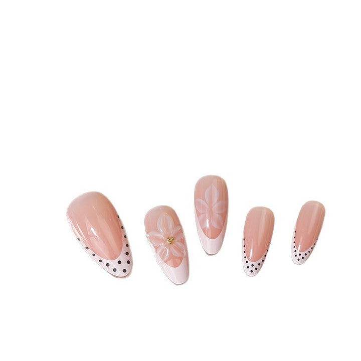 Elegant Floral Art Press-On Nail Set Stornfield