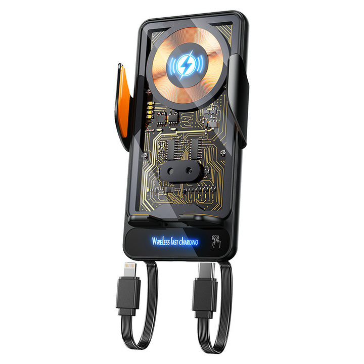 Unisex Wireless Charging Smartphone Halter with integrated fast charging function Stornfiled