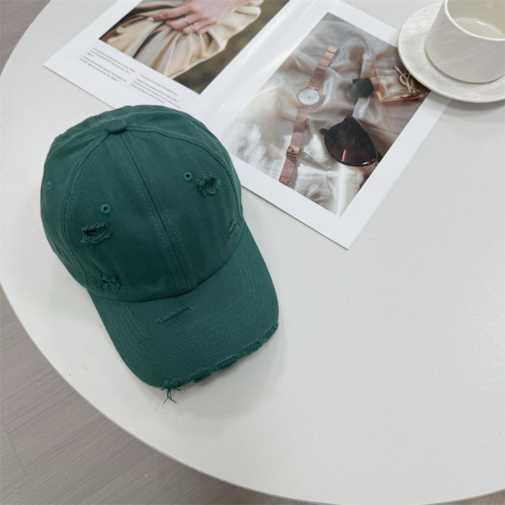 Men's Distressed Vintage-Style Baseball Cap Stornfield
