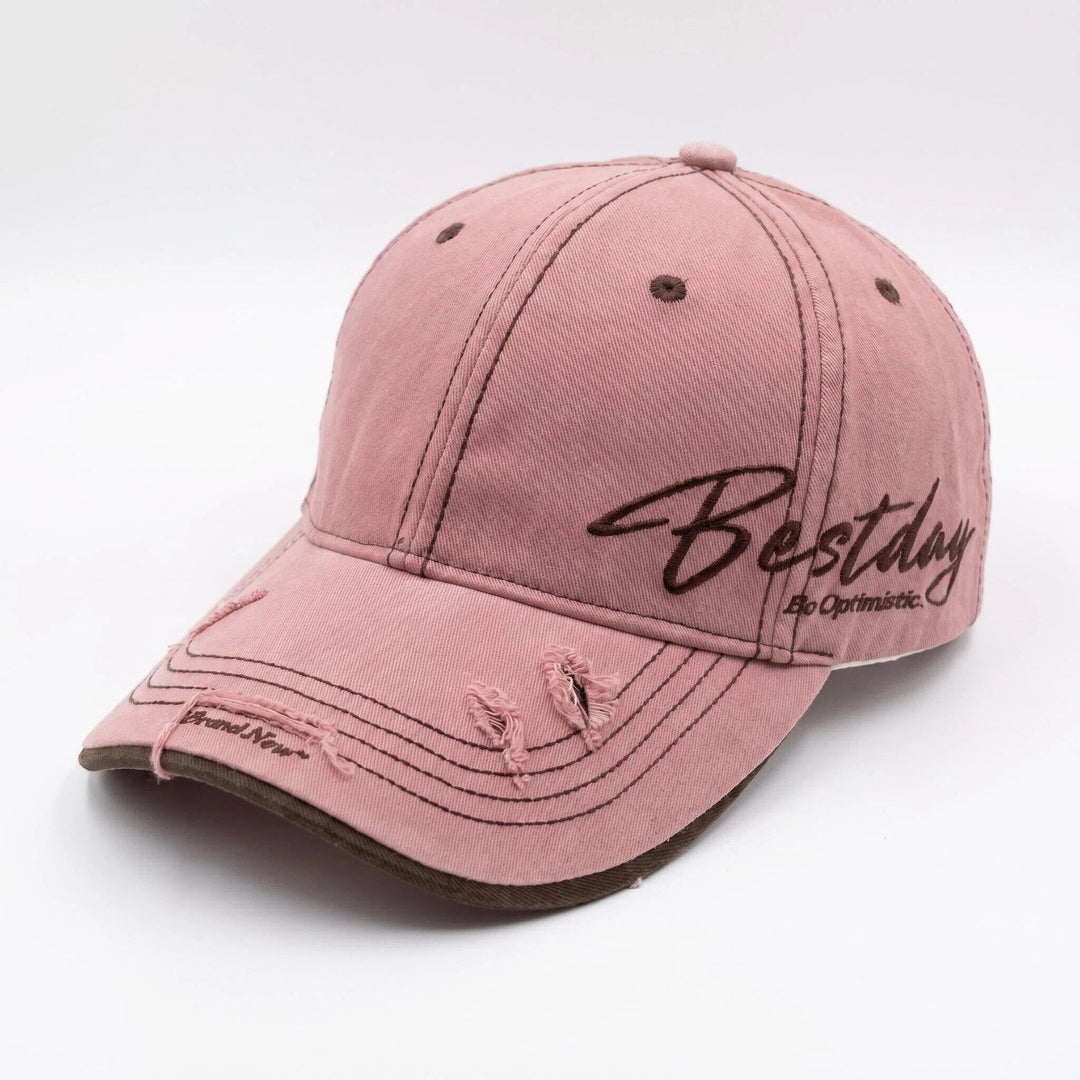 Men's Distressed Casual Cotton Baseball Cap Stornfield