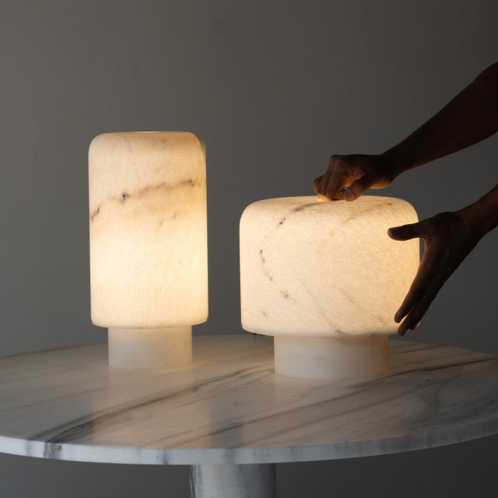 Artistic Alabaster Table Lamp