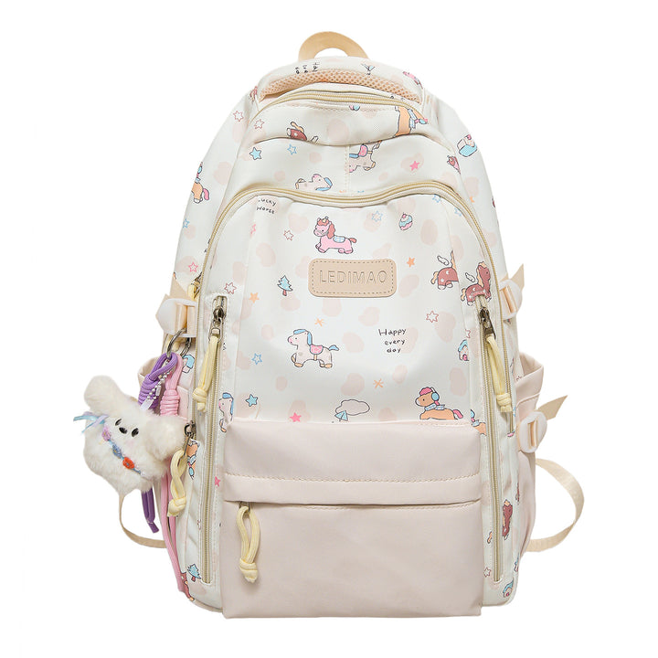 Playful Cartoon Character Backpack Stornfield