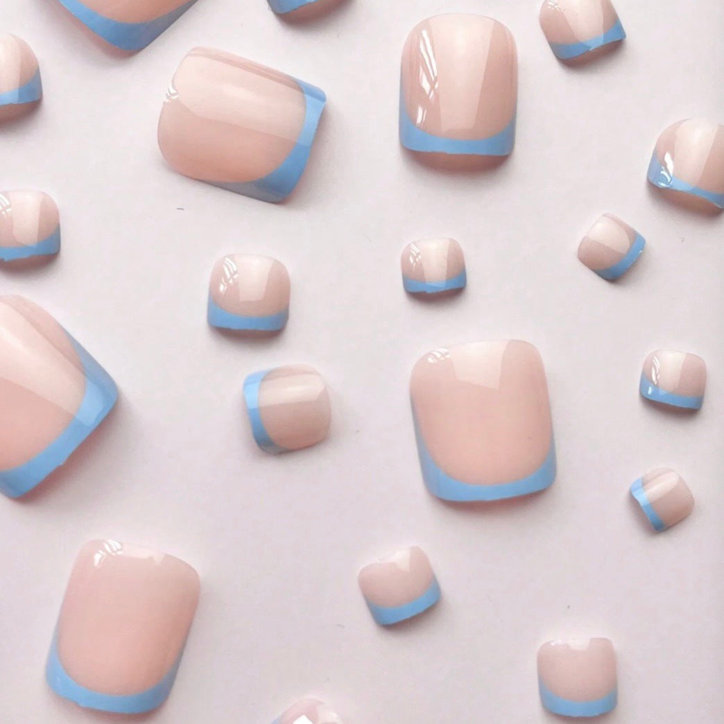 Nail art set with modern neon tip decorations Stornfield