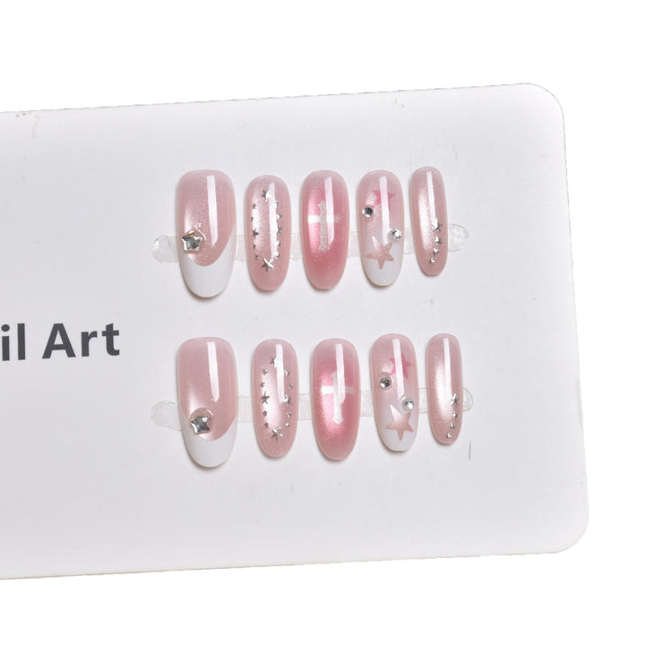 Decorative Ombre Press-On Nail Set Stornfield
