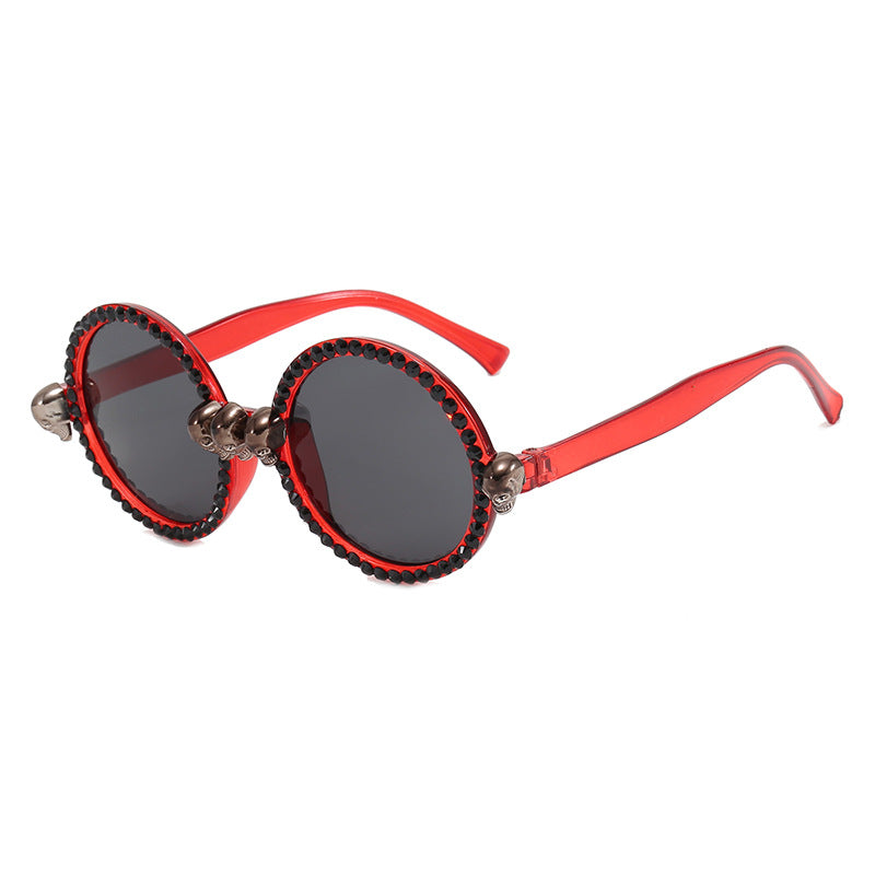 Women Extravagant round sunglasses Stornfield