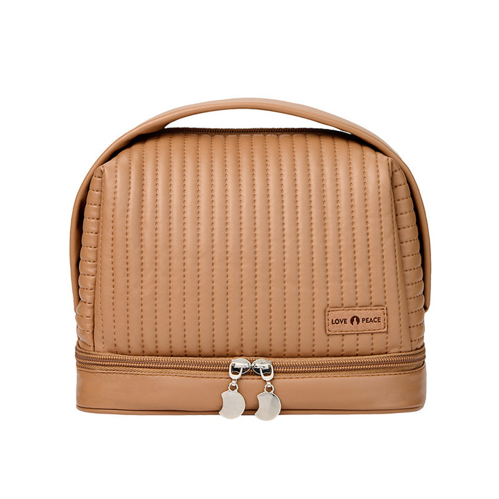Elegant Quilted Makeup Case Stornfield