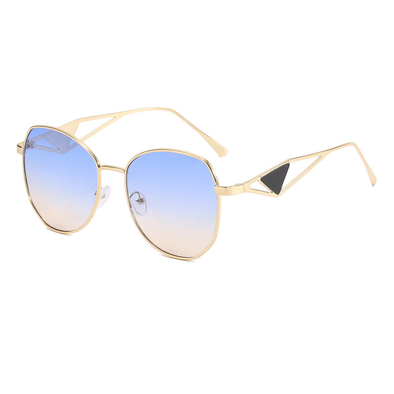 Women's fashionable geometric sunglasses with unique frame Stornfield