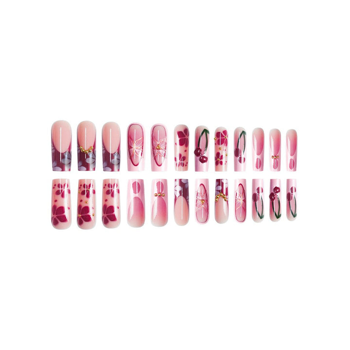 Artistic 3D Gel Nail Extensions Stornfield