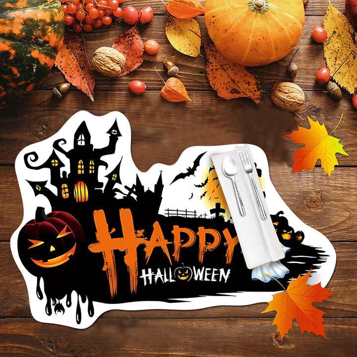 Halloween-Themed Decorative Table Mat