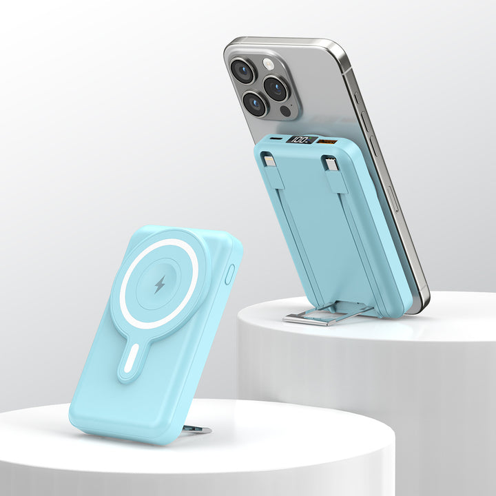 Portable Magnetic Power Bank with Stand Stornfield