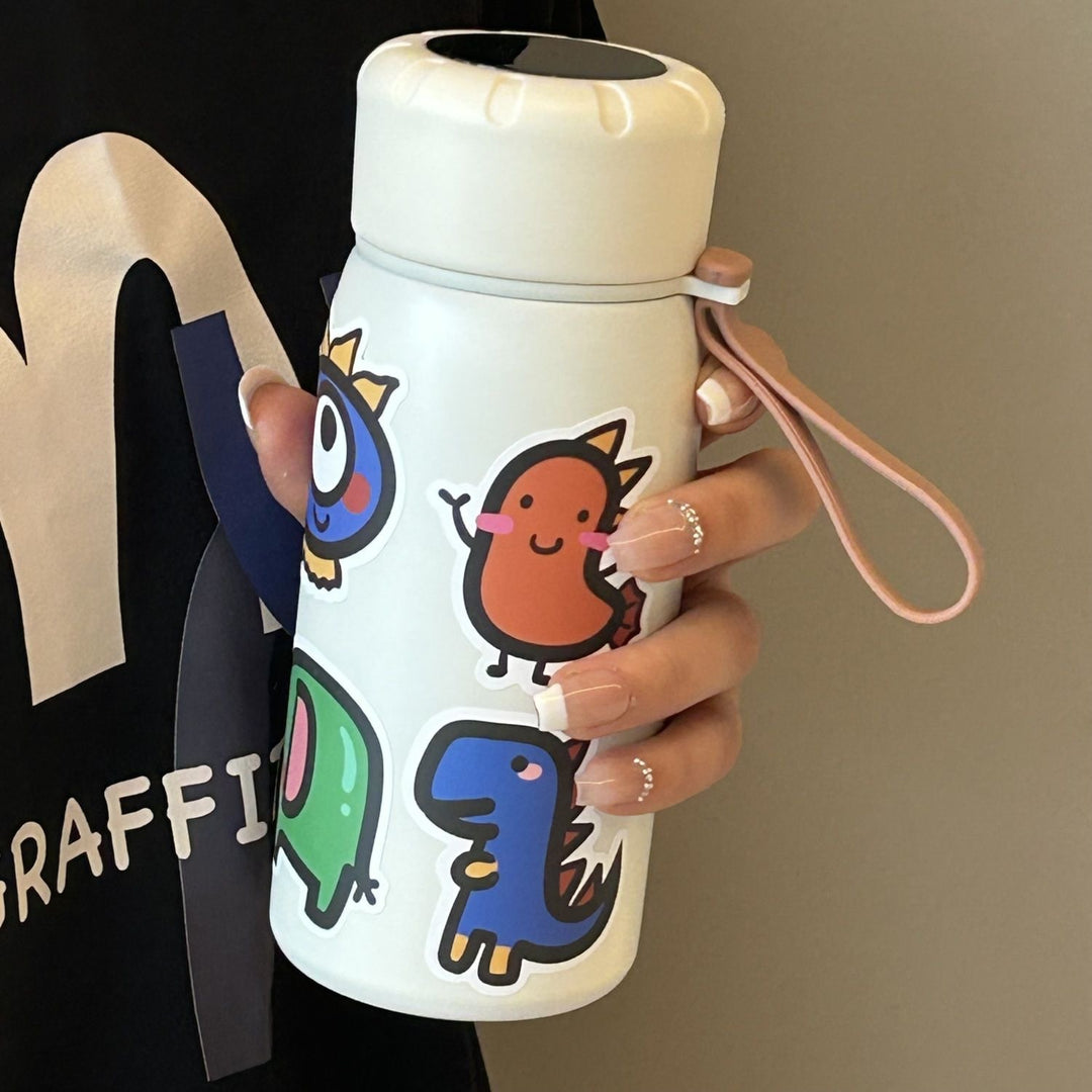 Ladies stylish water bottle with funny sticker motifs Stornfield