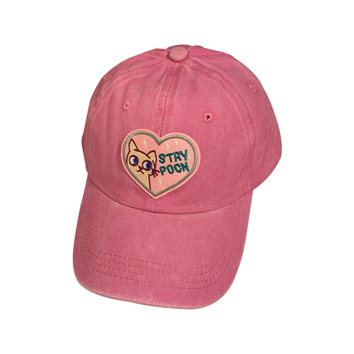 Women's Casual Embroidered Cat Cap Stornfield