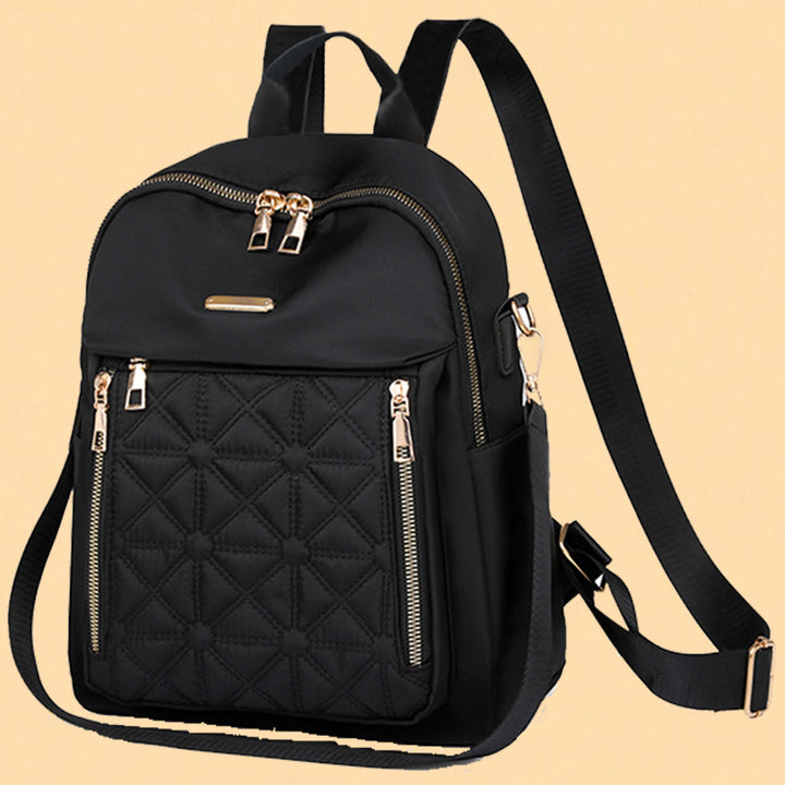 Stylish Quilted Nylon Backpack Stornfield