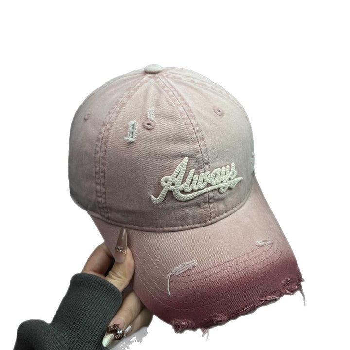 Women's Distressed Graphic Baseball Cap Stornfield