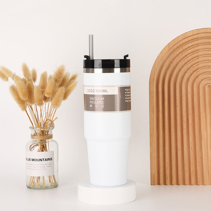 Unisex Insulated Drinking Cup with Integrated Straw Stornfield
