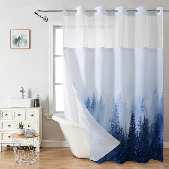 Artistic Floral Shower Curtain Stornfield