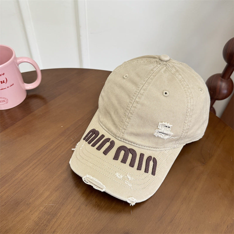 Women's Distressed Graphic Baseball Cap Stornfield