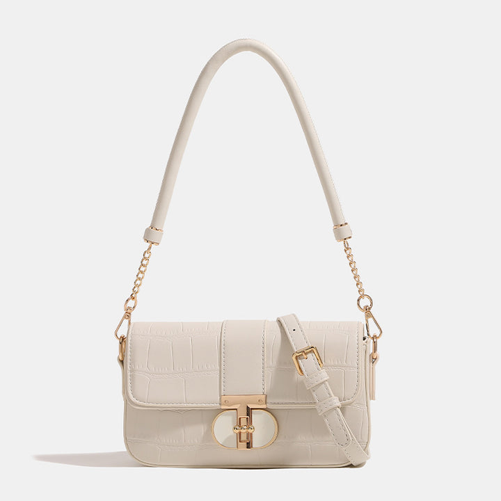 Crocodile-Embossed Crossbody Handbag Stornfield