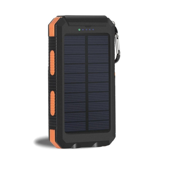 Solar-powered power bank with high capacity and shock-resistant design Stornfield
