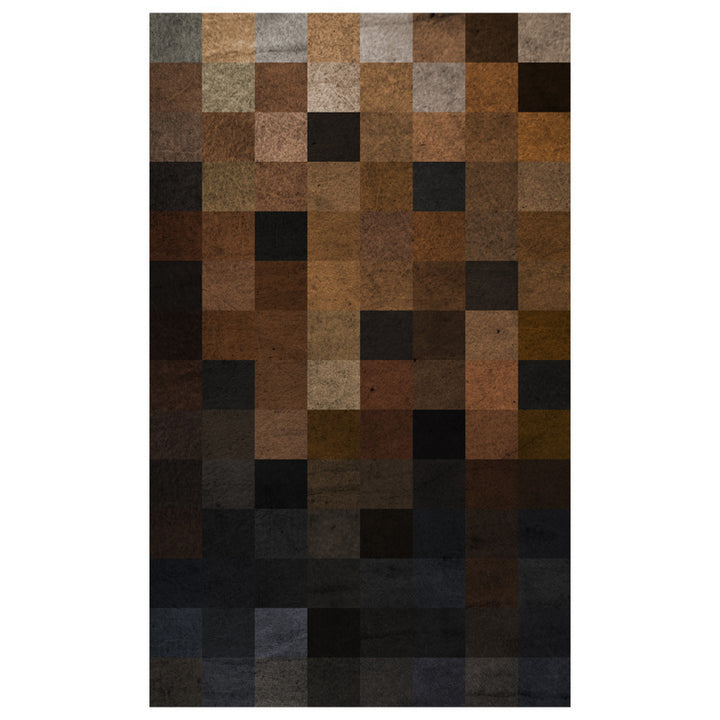 Textured Geometric Area Rug