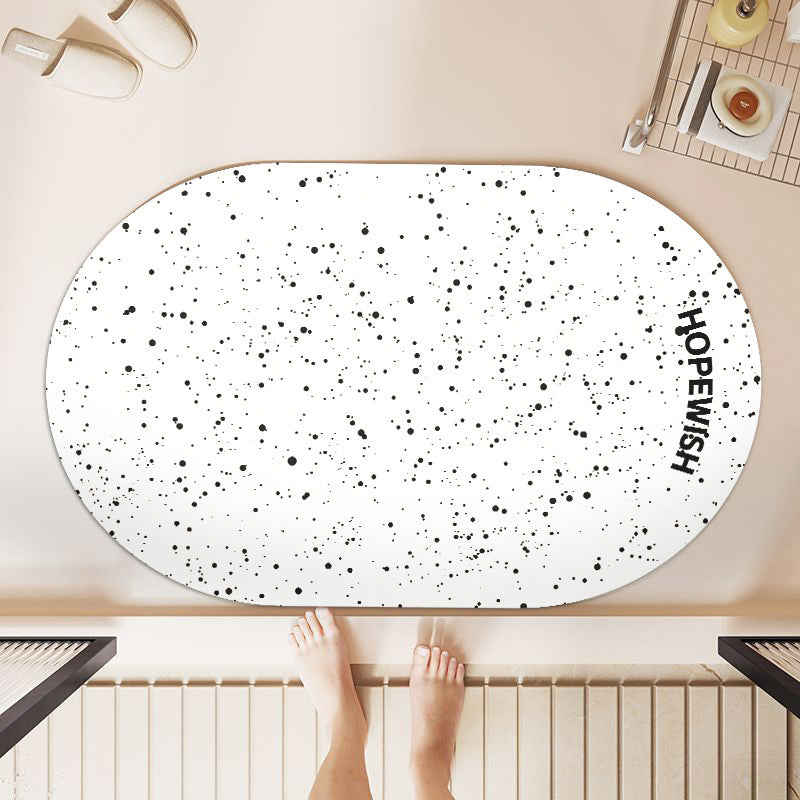 Soft Floral Bath Rug
