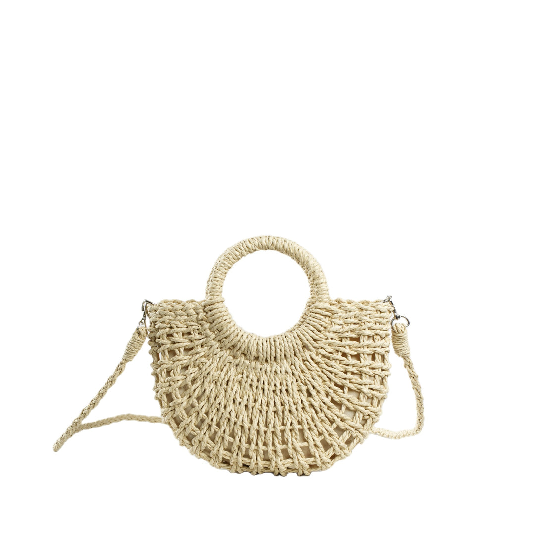 Beef Bast Handbag with Structured Design Stornfield