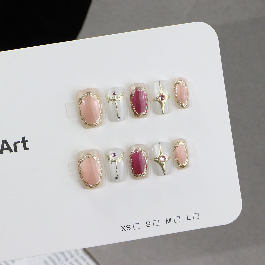 Luxury Press-On Nail Art Stornfield