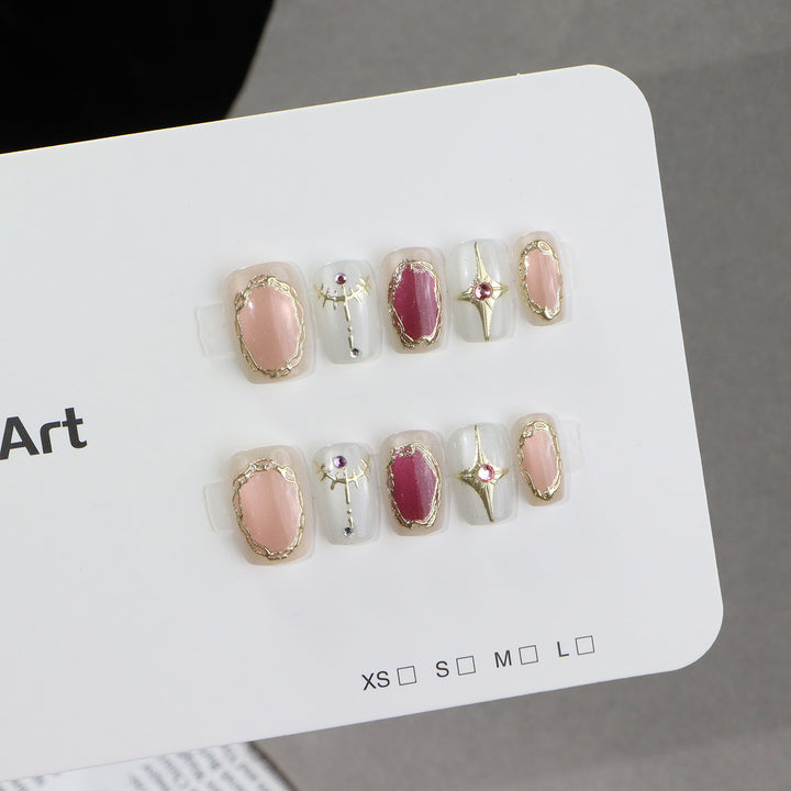 Luxury Press-On Nail Art Stornfield