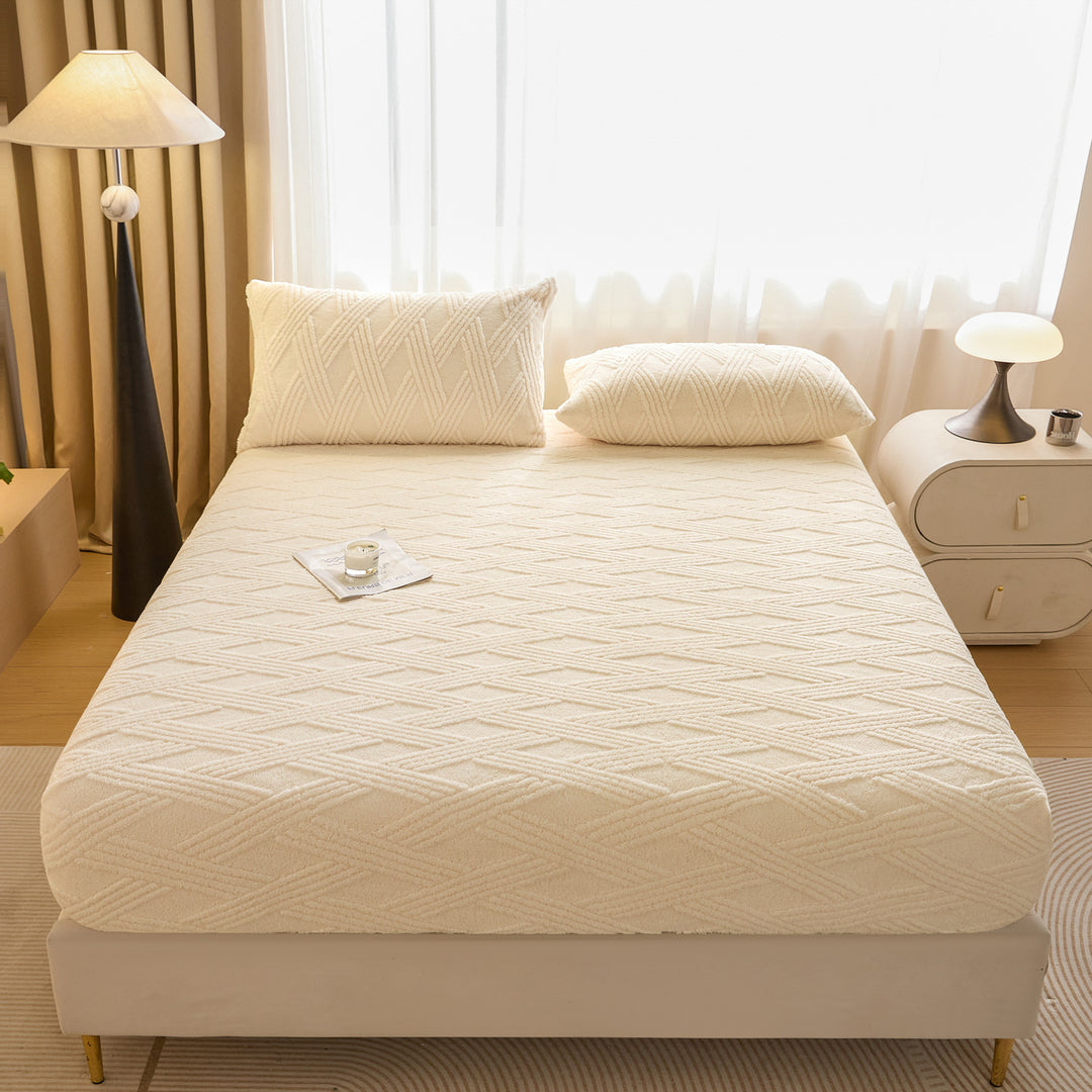 Plush Textured Bedspread